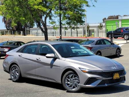 2025 Hyundai Elantra Hybrid Blue