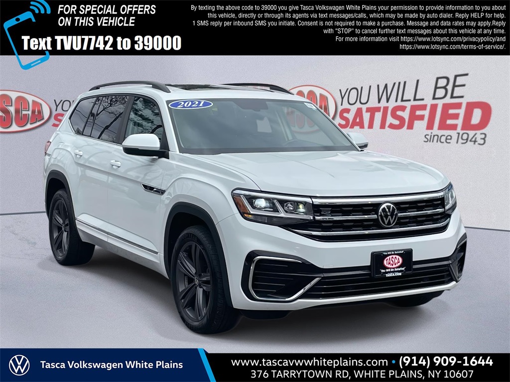 2021 Volkswagen Atlas 3.6L V6 SE w/Technology R-Line