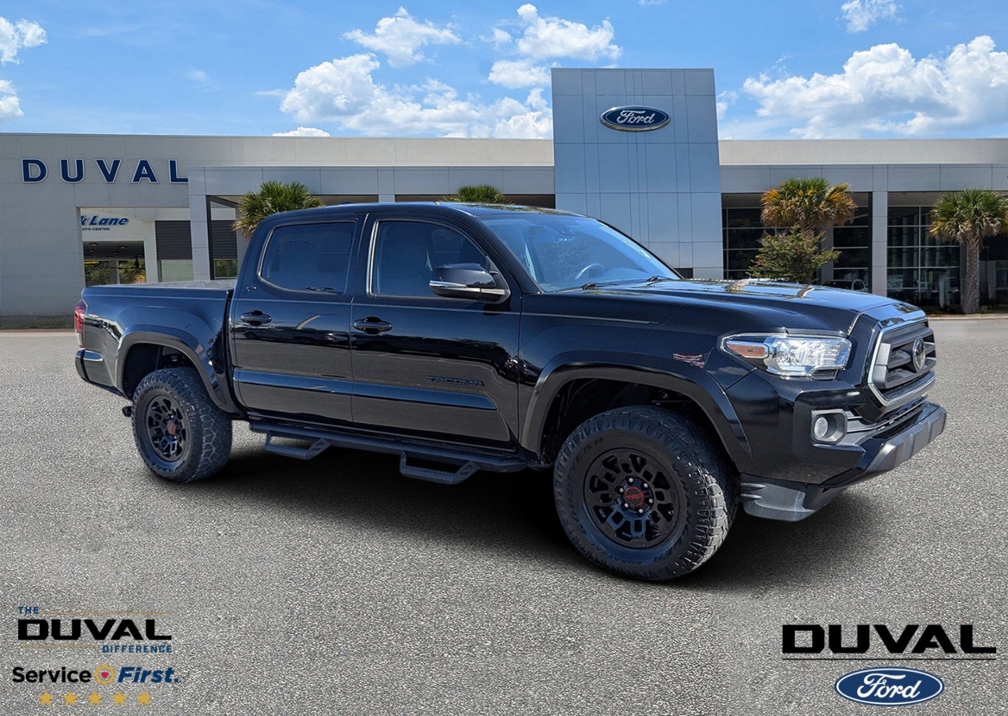 Certified 2022 Toyota Tacoma SR5 with VIN 3TMCZ5AN9NM479680 for sale in Jacksonville, FL