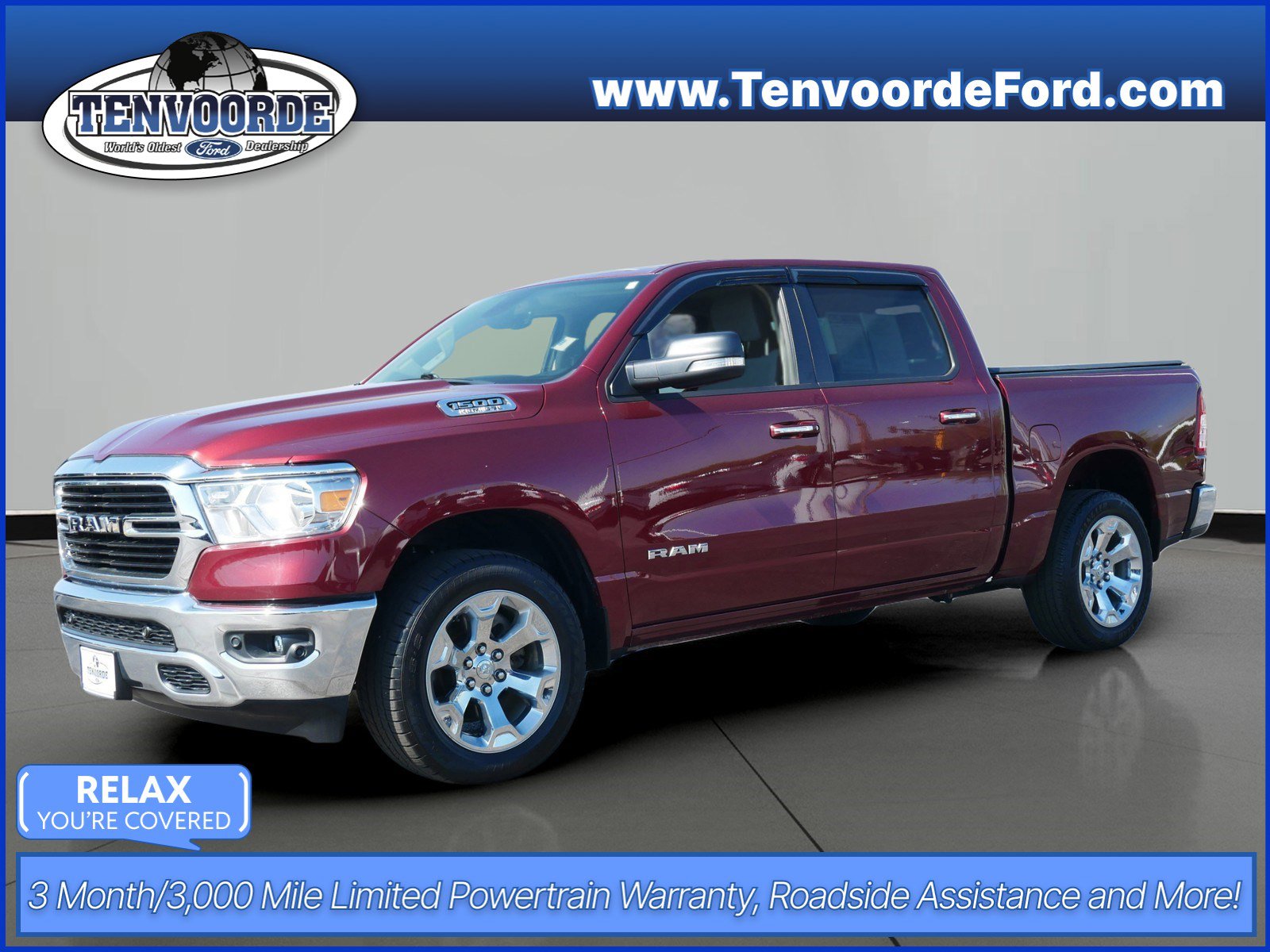 Used 2020 RAM Ram 1500 Pickup Big Horn/Lone Star with VIN 1C6SRFFTXLN417904 for sale in Saint Cloud, Minnesota