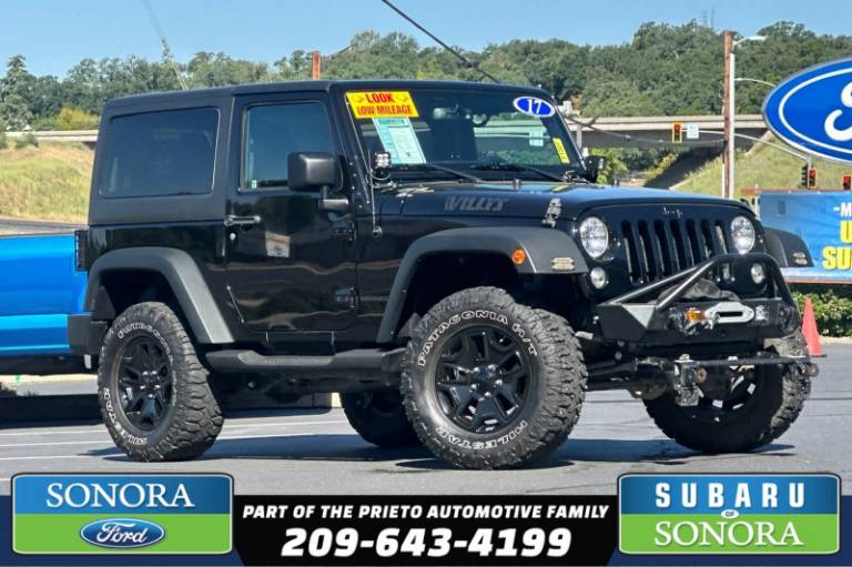 2017 Jeep Wrangler Willys Wheeler