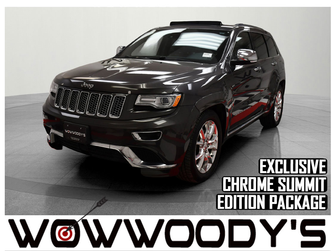 Used 2015 Jeep Grand Cherokee Summit 4X4 5.7L V8 Leather Heated AND Cooled Seats Remote Start Backup Camera