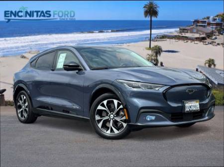 Certified 2021 Ford Mustang Mach-E Premium RWD with VIN 3FMTK3RM2MMA08467 for sale in Encinitas, CA