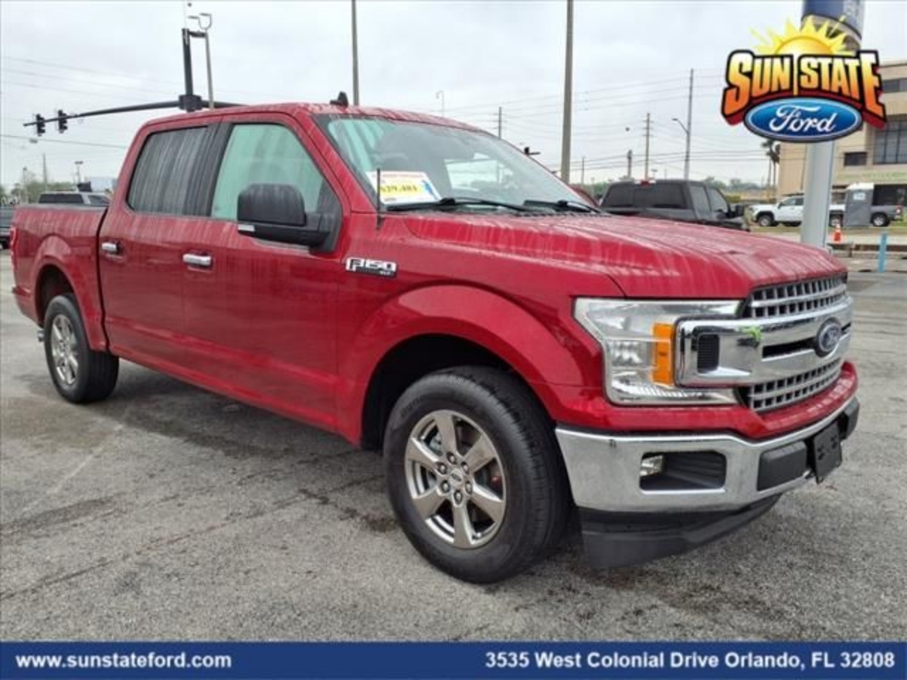 Certified 2020 Ford F-150 XLT with VIN 1FTEW1CP1LFC51114 for sale in Orlando, FL