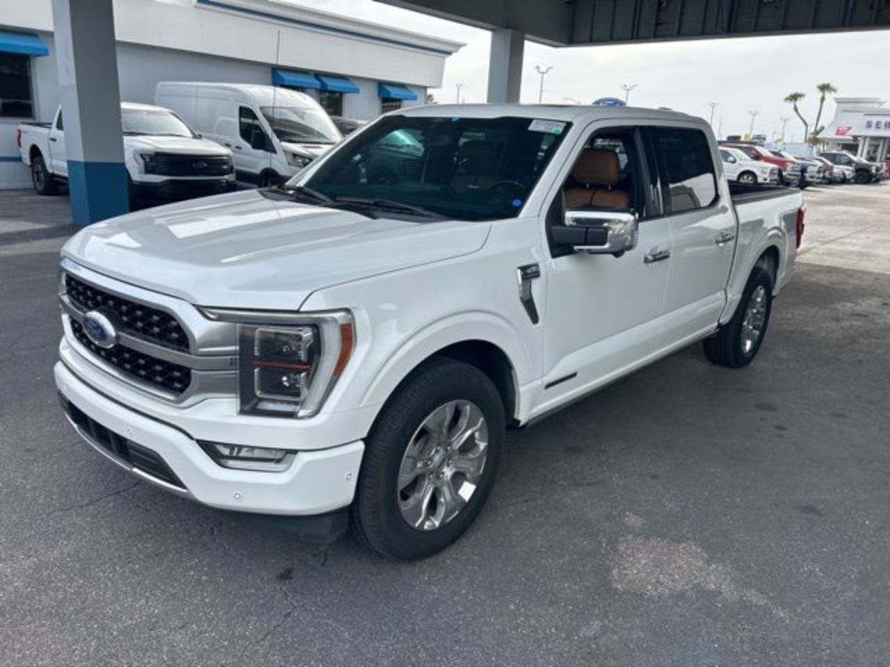 Certified 2021 Ford F-150 Platinum with VIN 1FTFW1CD3MFA91507 for sale in Orlando, FL