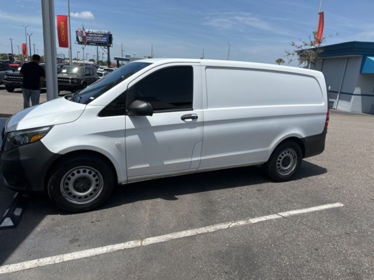 Certified 2018 Mercedes-Benz Metris Cargo Van Base with VIN WD3PG2EA0J3471499 for sale in Orlando, FL