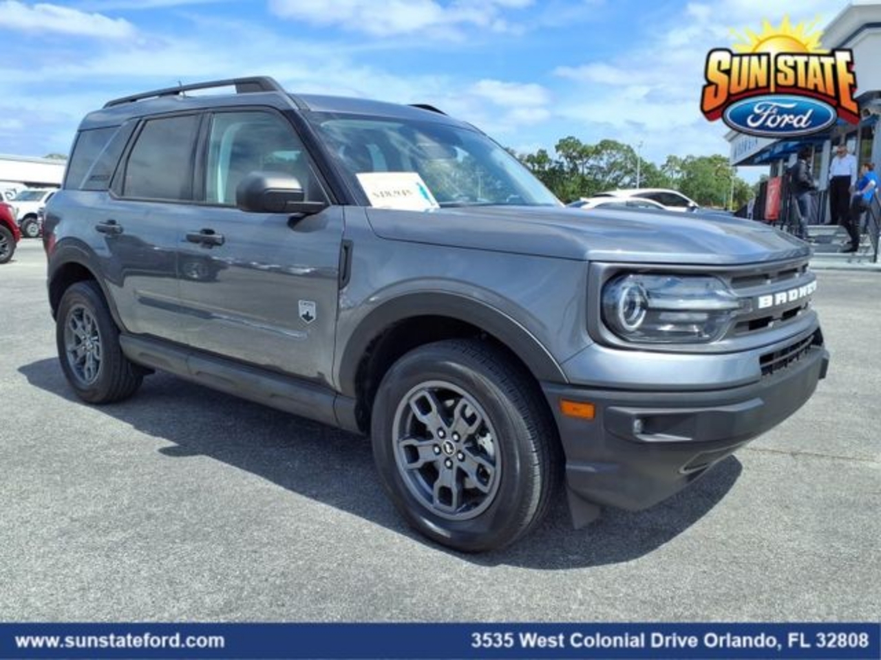 Certified 2021 Ford Bronco Sport Big Bend with VIN 3FMCR9B67MRA65342 for sale in Orlando, FL