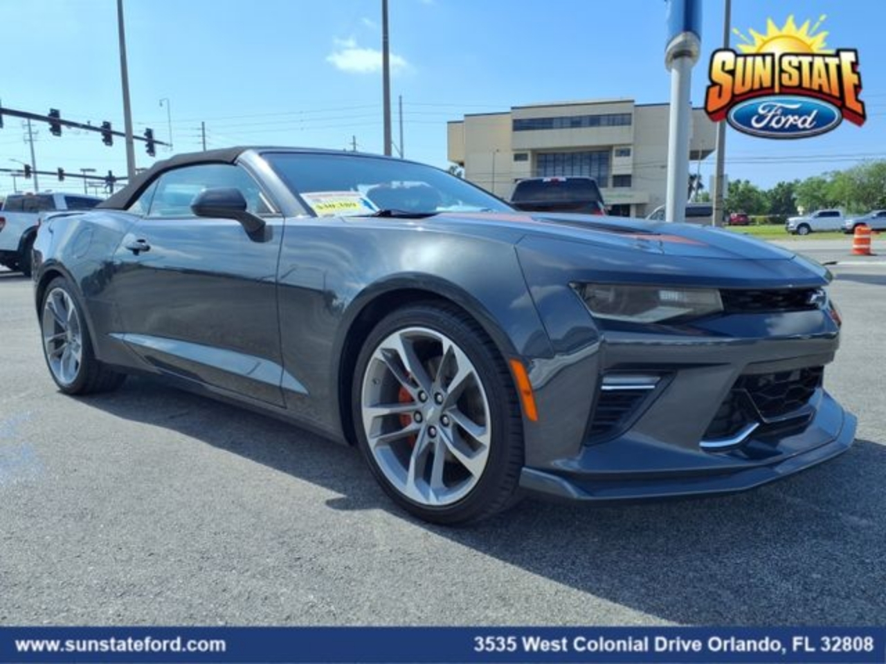 Certified 2017 Chevrolet Camaro 2SS with VIN 1G1FH3D70H0121305 for sale in Orlando, FL