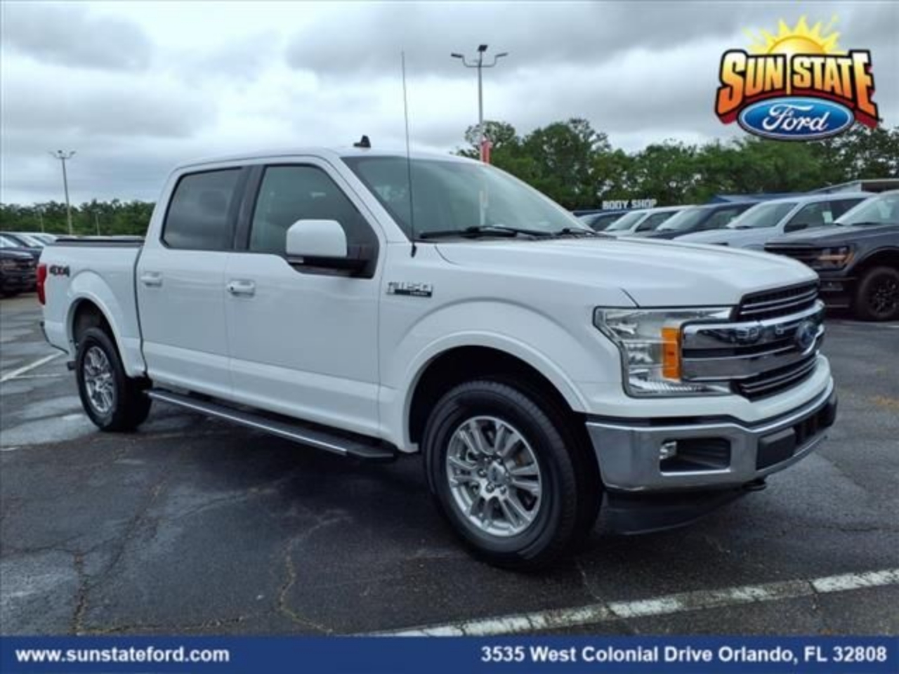 Certified 2020 Ford F-150 Lariat with VIN 1FTEW1EP1LKE41015 for sale in Orlando, FL
