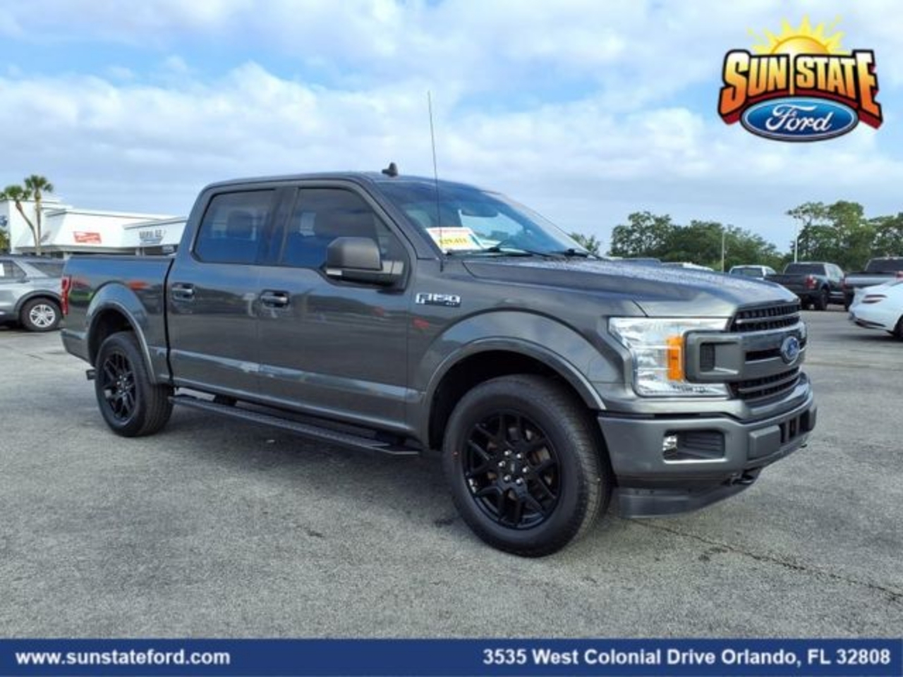 Certified 2019 Ford F-150 XLT with VIN 1FTEW1EP7KFB43396 for sale in Orlando, FL