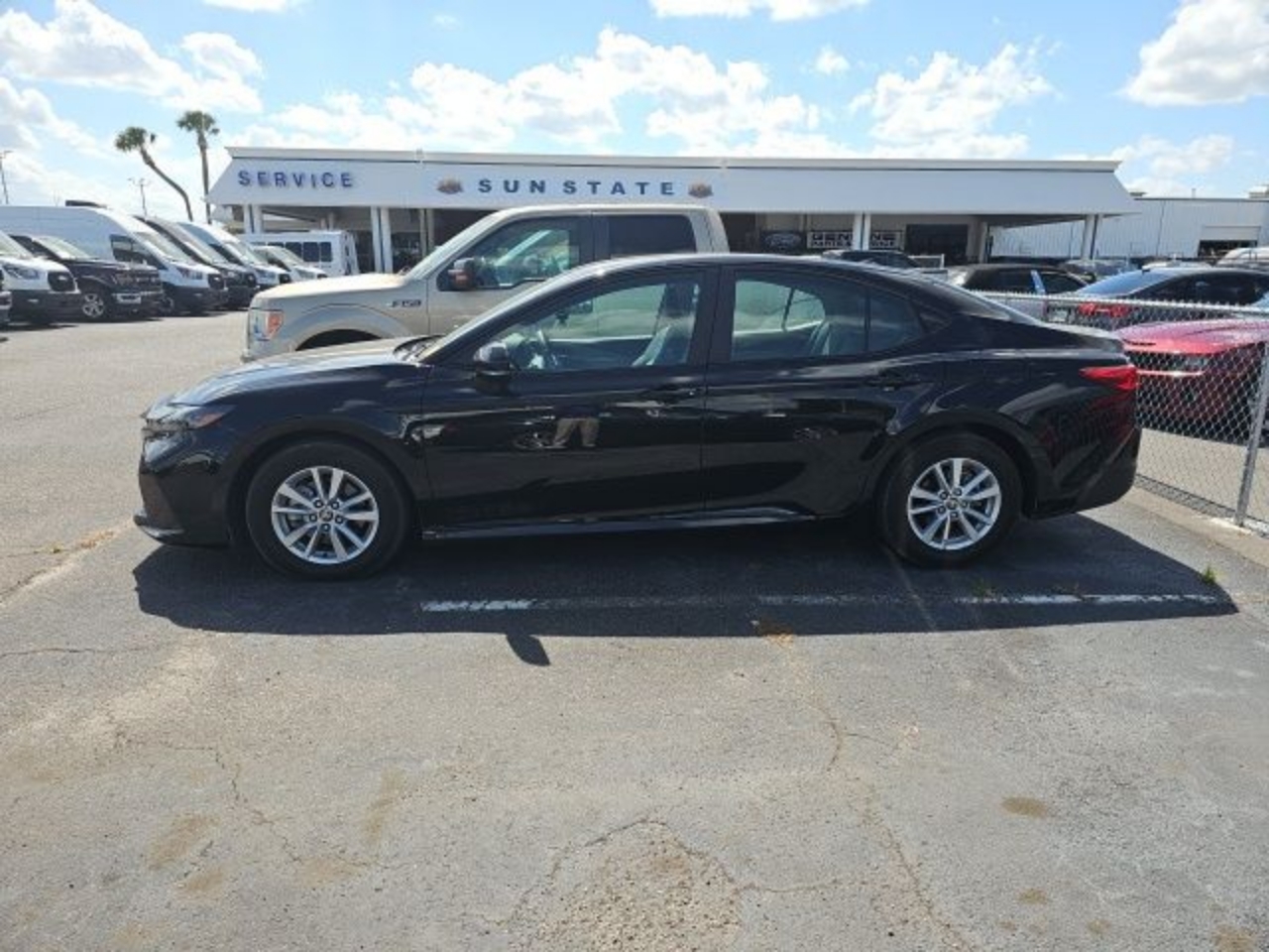 Used 2025 Toyota Camry LE with VIN 4T1DAACK7SU049270 for sale in Orlando, FL