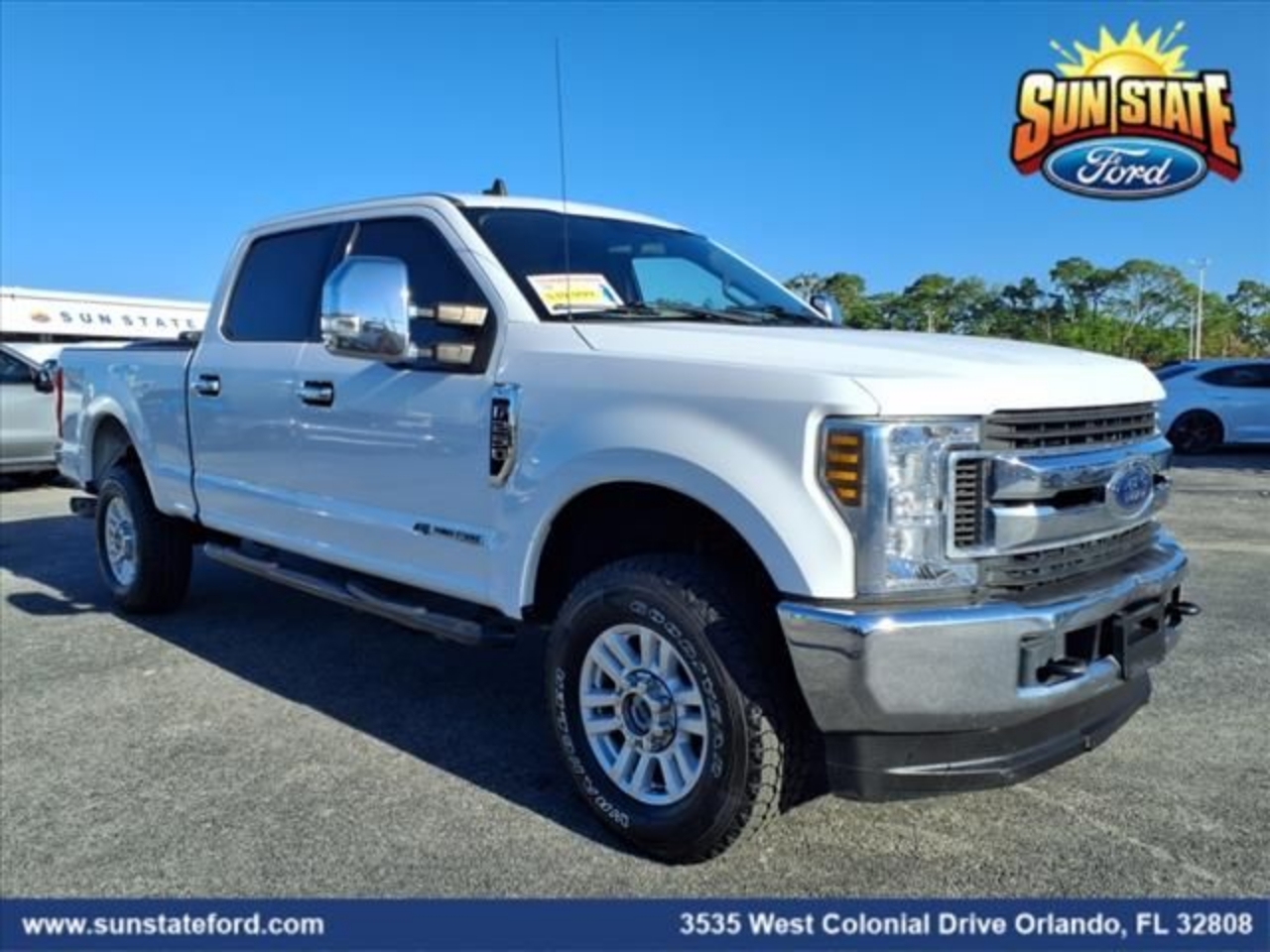 Certified 2019 Ford F-250 Super Duty XLT with VIN 1FT7W2BT3KEE87488 for sale in Orlando, FL