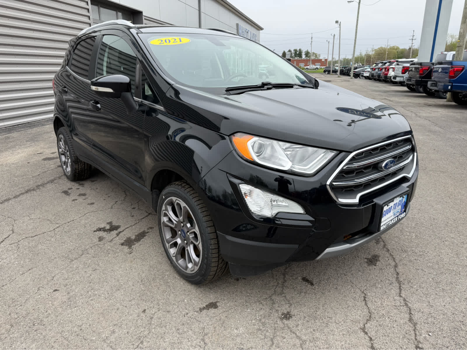 Used 2021 Ford EcoSport Titanium with VIN MAJ6S3KL9MC398560 for sale in Williamson, NY