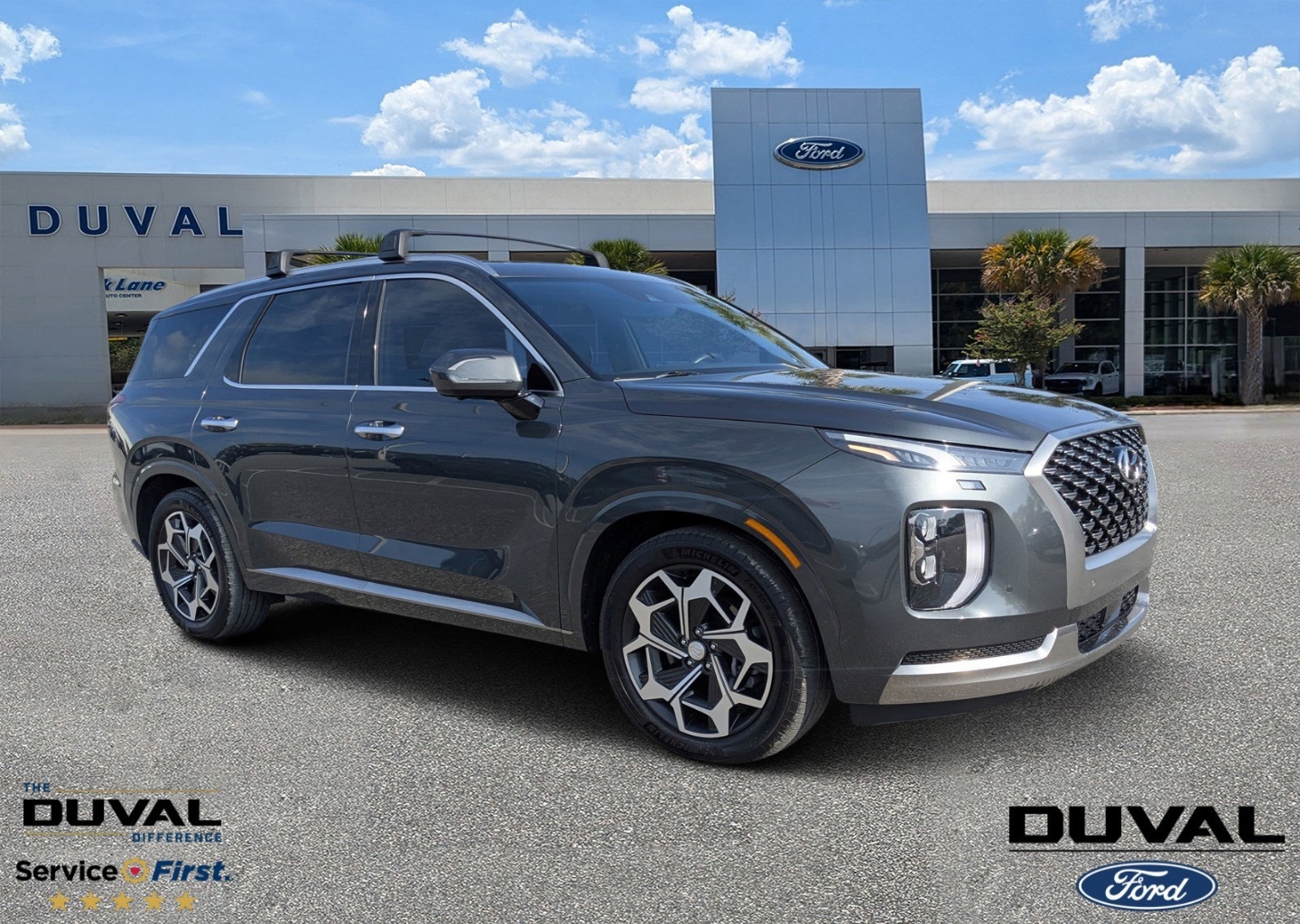 Certified 2022 Hyundai Palisade Calligraphy with VIN KM8R74HE1NU398681 for sale in Jacksonville, FL