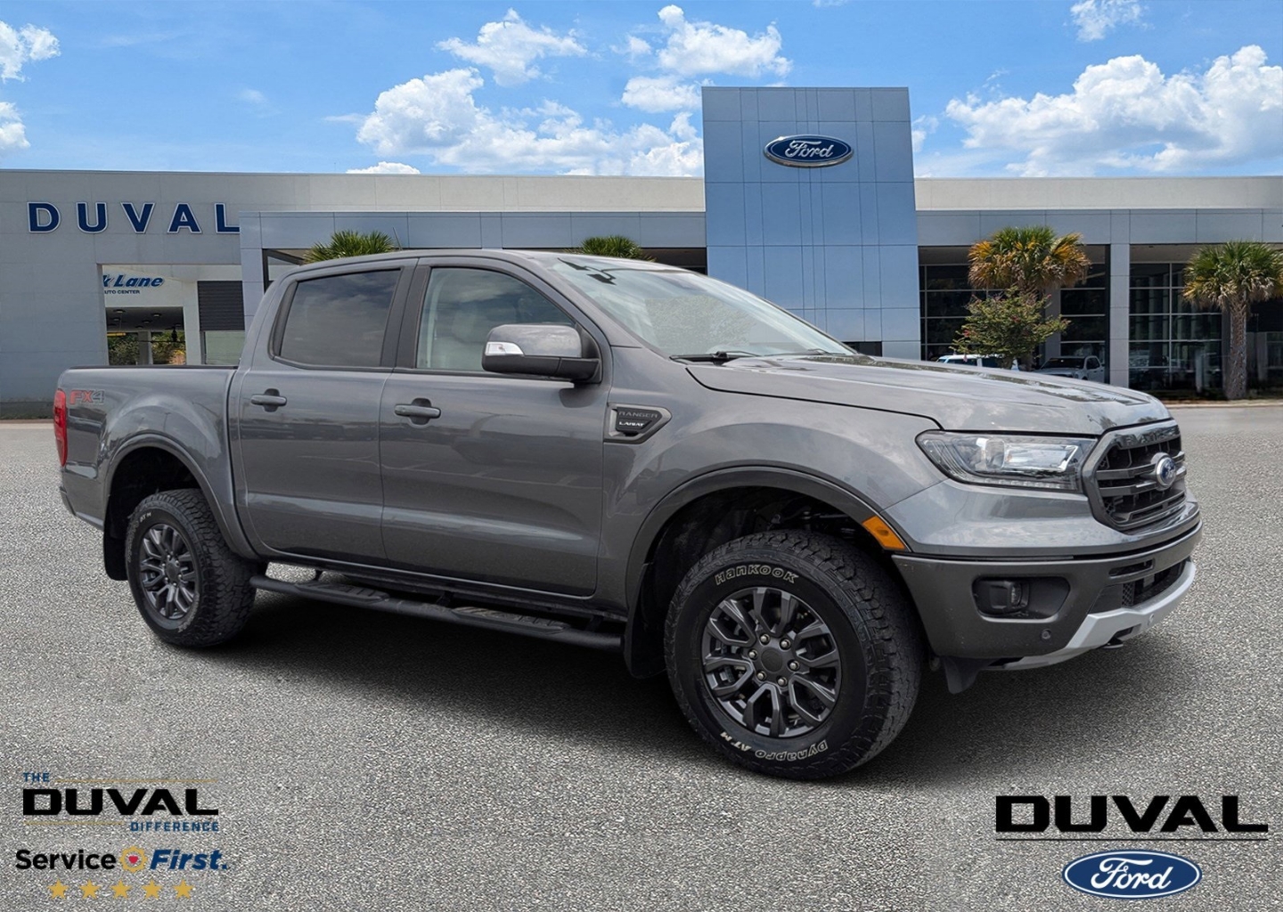 Certified 2022 Ford Ranger Lariat with VIN 1FTER4FH9NLD15630 for sale in Jacksonville, FL