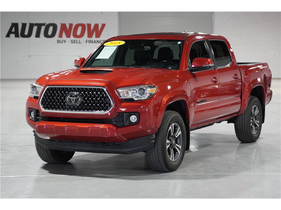 Used 2018 Toyota Tacoma Double Cab TRD Sport Pickup 4D 5 FT