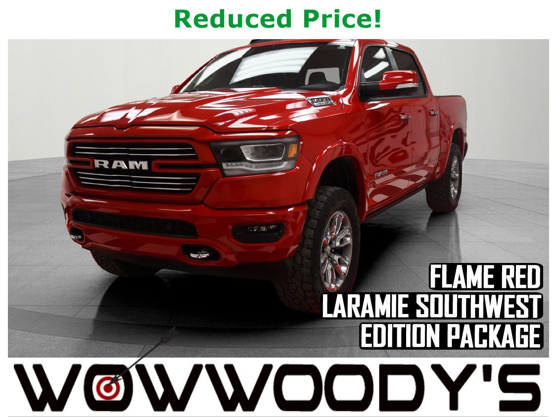 Used 2021 RAM 1500 Laramie Crew Cab 4X4 5.7L V8 HEMI Laramie Southwest Edition Laramie Level 1 Group OFF Road Group