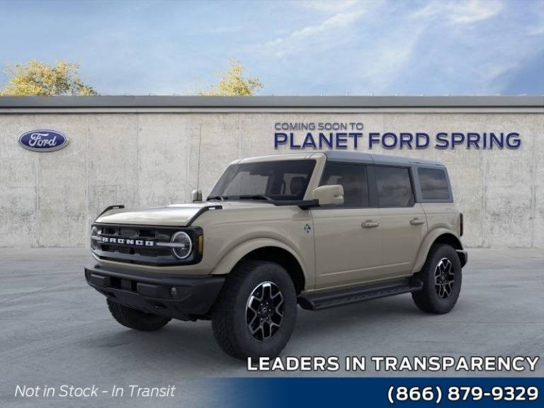 2025 Ford Bronco Outer Banks 4 Door 4X4