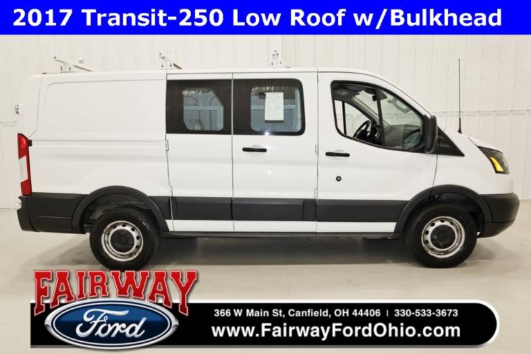2017 Ford Transit-250 Low Roof w/Bulkhead