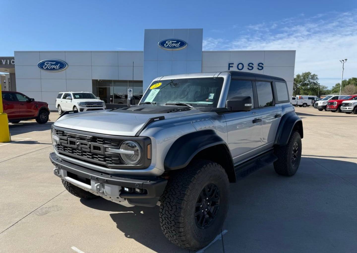 Used 2022 Ford Bronco 4-Door Raptor with VIN 1FMEE5JR6NLA49982 for sale in Liberal, KS