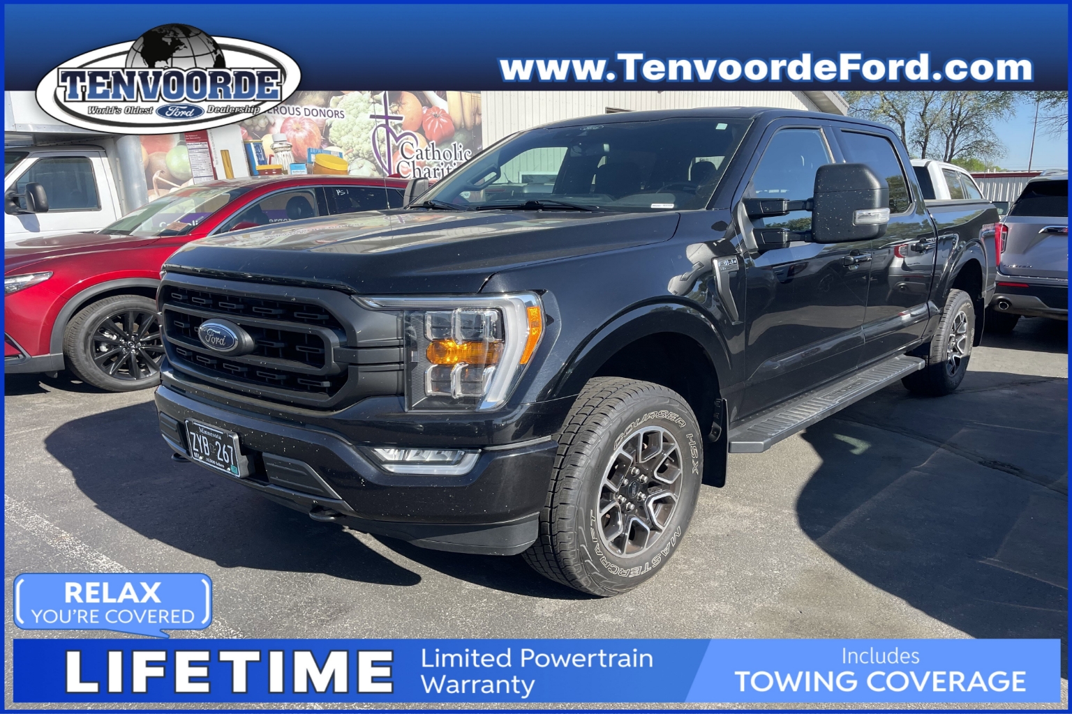 Used 2021 Ford F-150 XLT with VIN 1FTEW1EP8MFA18149 for sale in Saint Cloud, Minnesota