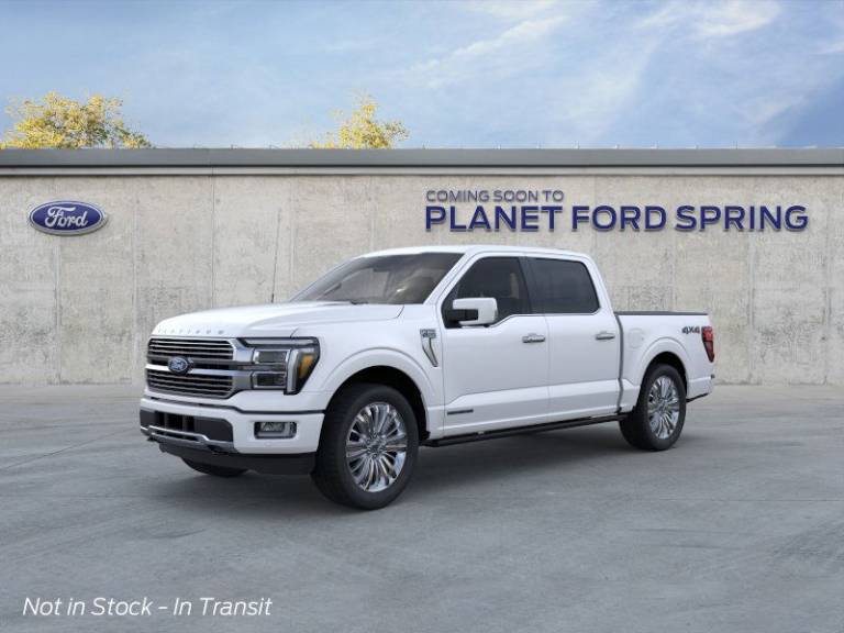 2025 Ford F-150 Platinum 4WD SuperCrew Box