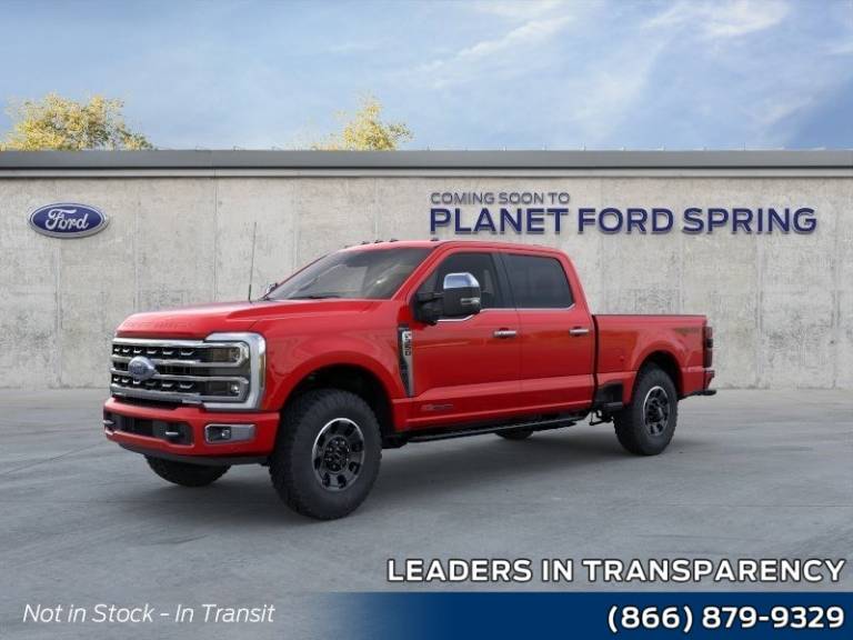 2025 Ford Super Duty F-350 SRW Platinum 4WD Crew Cab Box