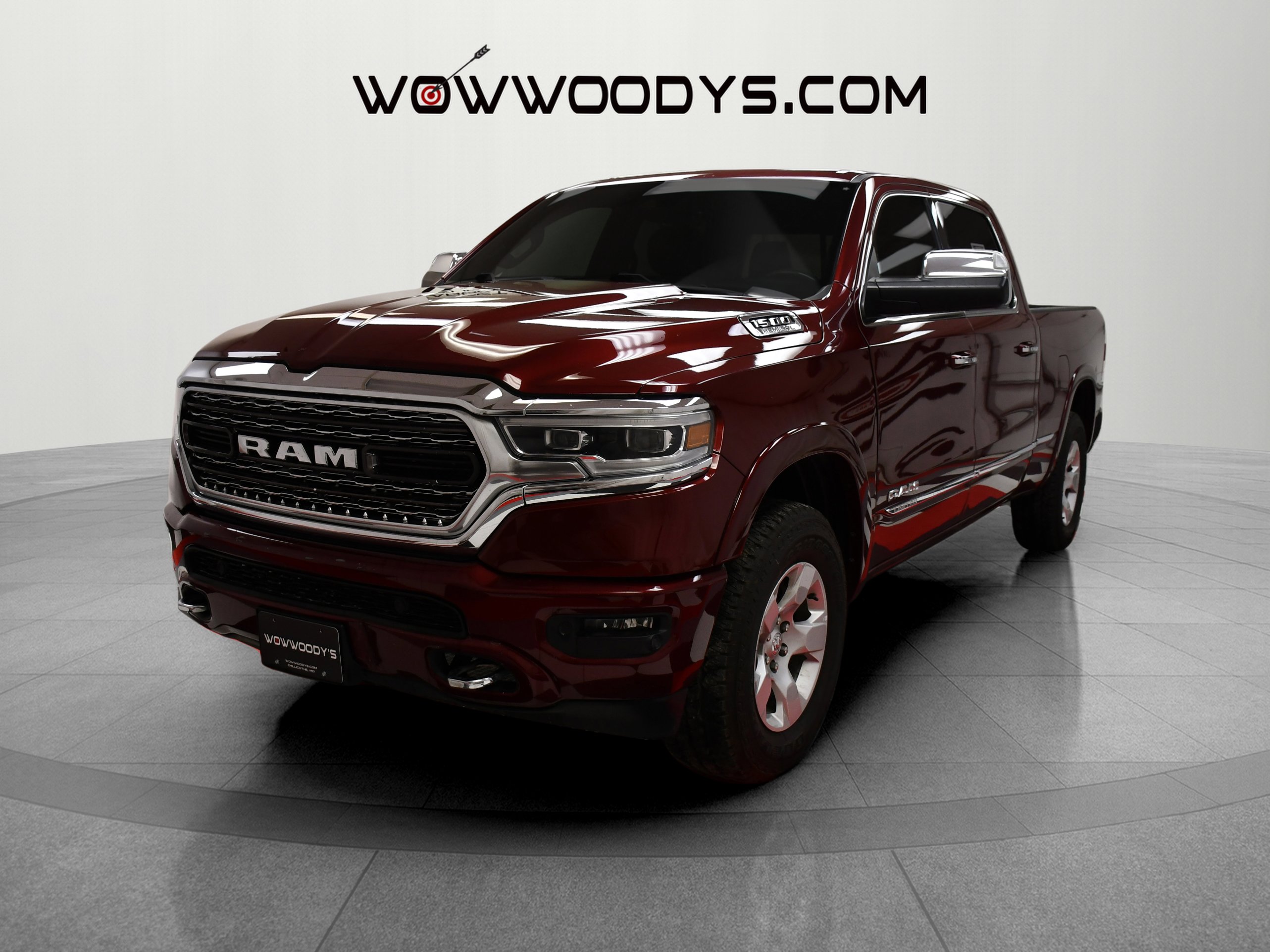 Used 2019 RAM 1500 Limited Crew Cab 4X4 5.7L V8 HEMI Level 1 Equipment Group Panoramic Sunroof Bed Liner