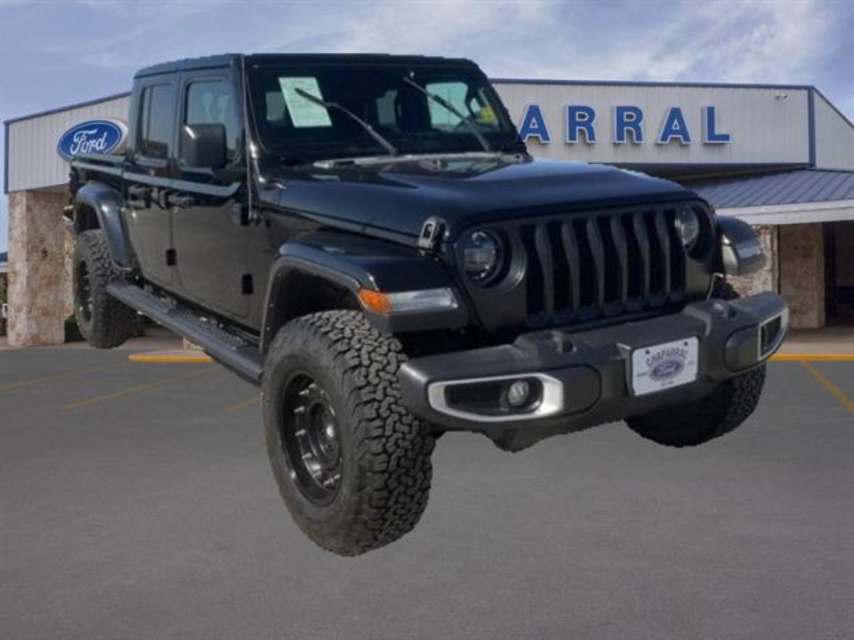 Certified 2022 Jeep Gladiator Overland with VIN 1C6HJTFG2NL106159 for sale in Devine, TX