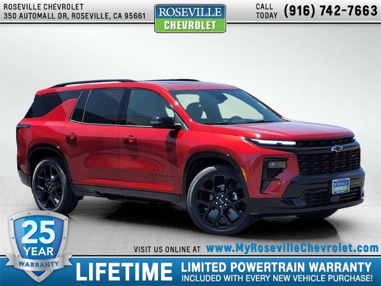 2025 Chevrolet Traverse RS