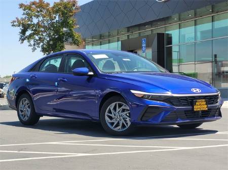 2025 Hyundai Elantra Hybrid Blue
