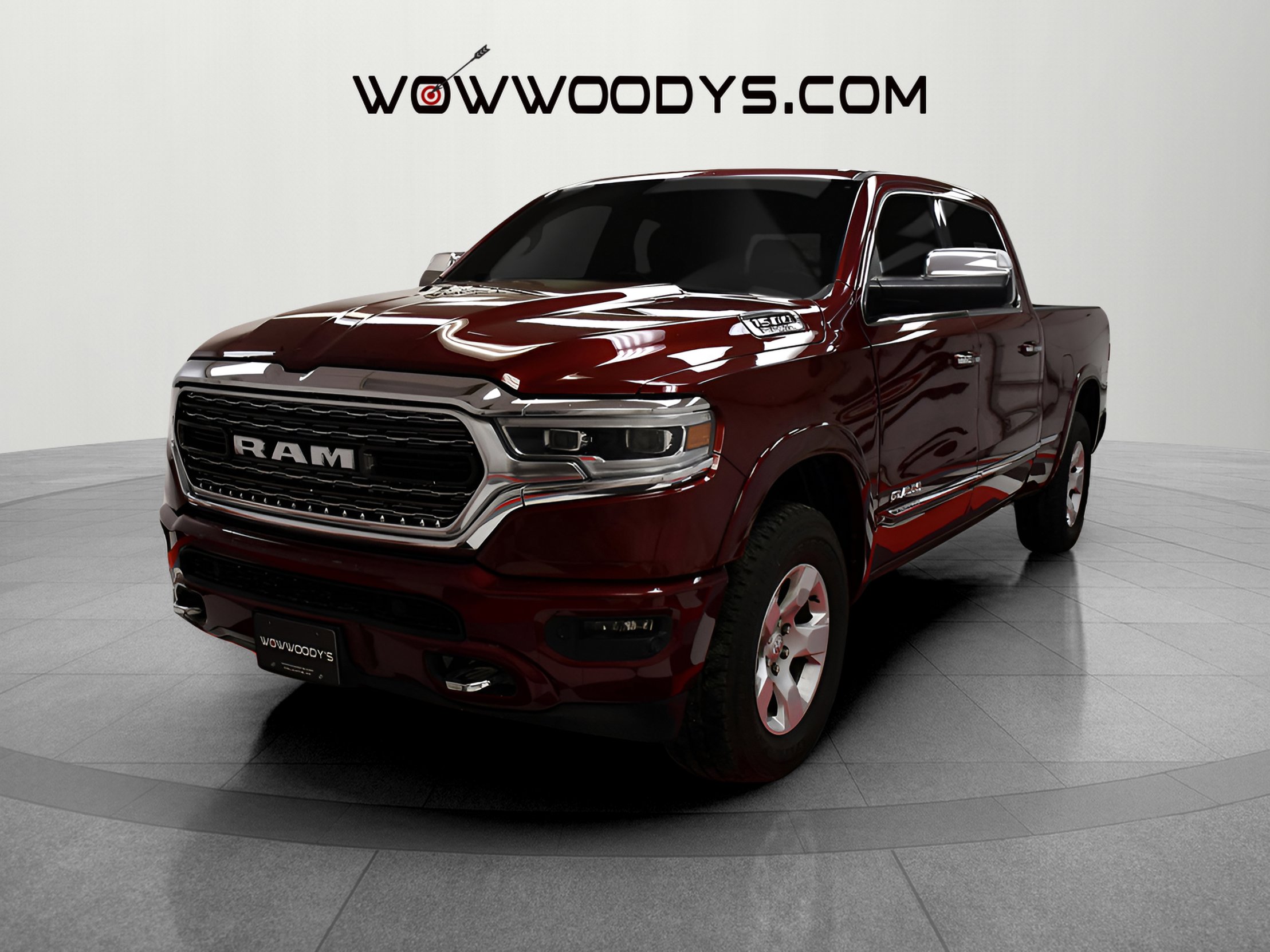 Used 2019 RAM 1500 Limited Crew Cab 4X4 5.7L V8 HEMI Level 1 Equipment Group Panoramic Sunroof Bed Liner