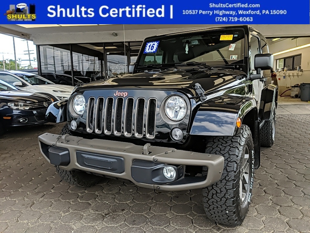 Used 2016 Jeep Wrangler Sahara