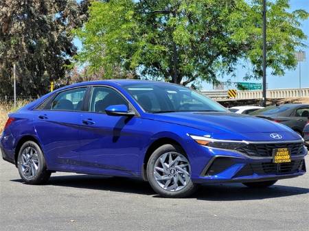 2025 Hyundai Elantra Hybrid Blue