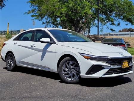 2025 Hyundai Elantra Hybrid Blue