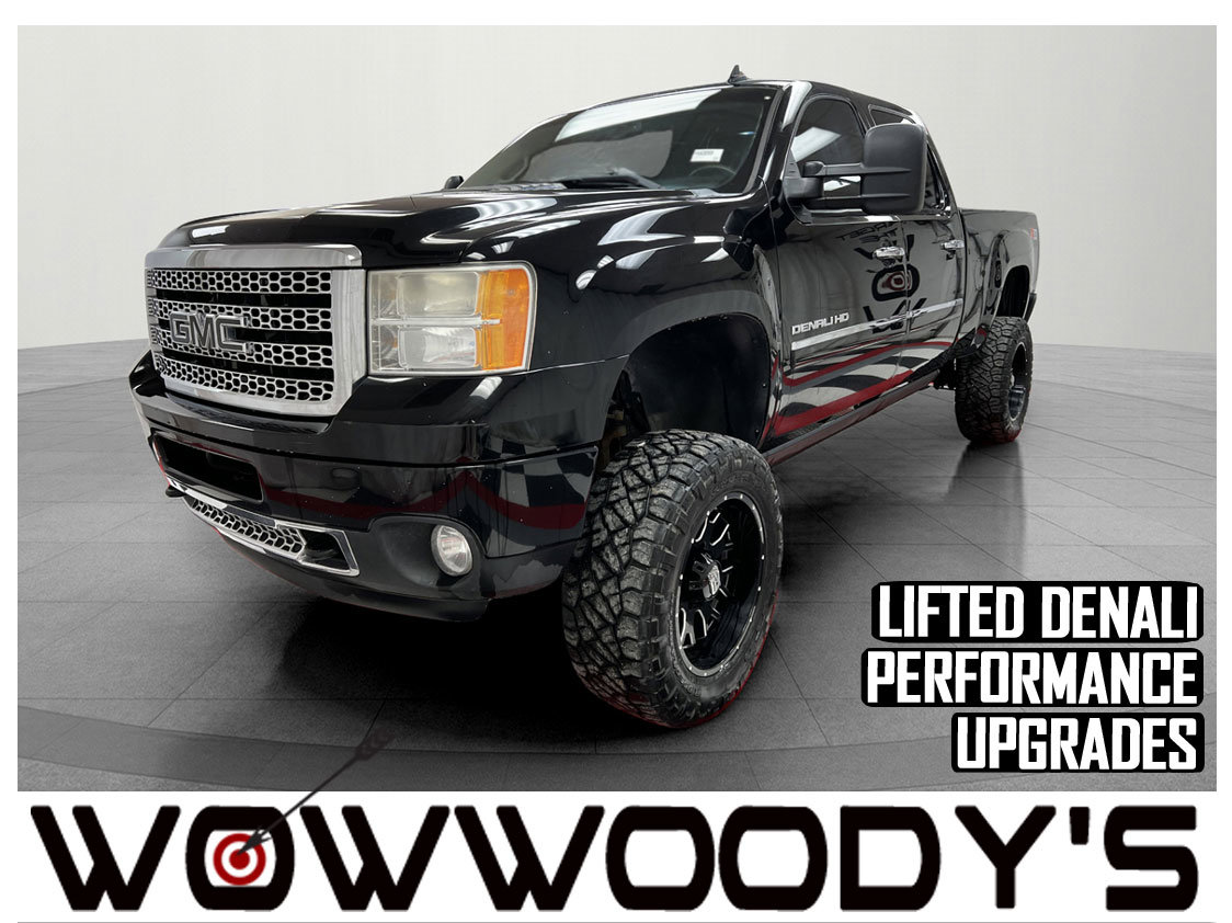Used 2014 GMC Sierra 2500HD Denali Crew Cab 4X4 6.6L V8 Duramax Turbo Diesel Allison 1000 Transmission Sunroof Navigation