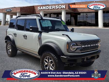 2022 Ford Bronco Badlands Advanced 4 Door Manual