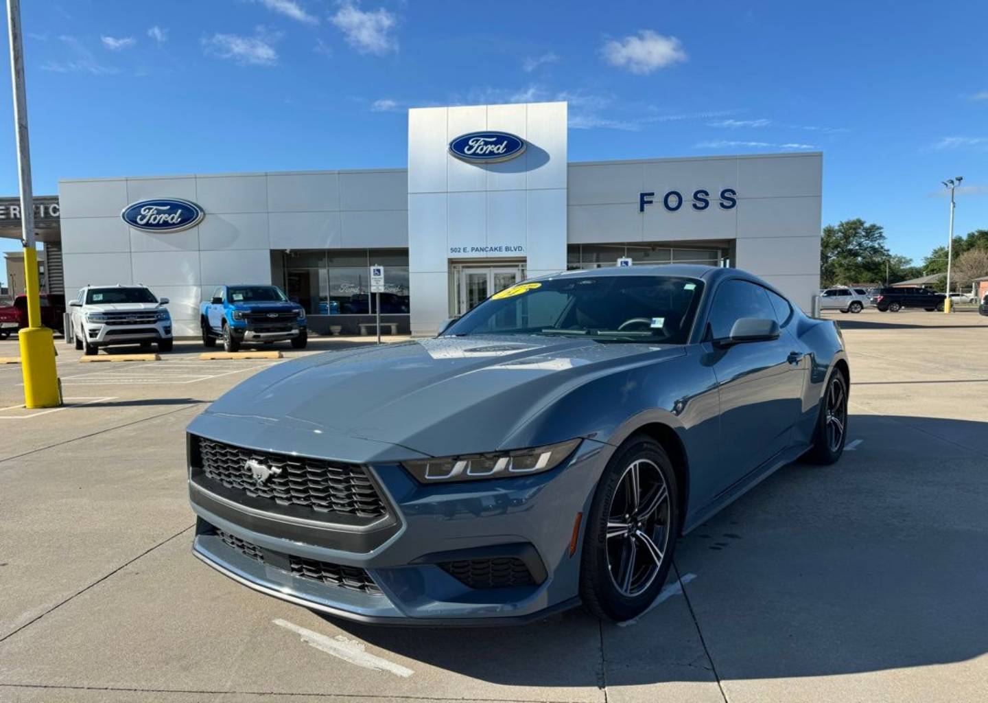 Used 2024 Ford Mustang EcoBoost with VIN 1FA6P8TH4R5146459 for sale in Liberal, KS