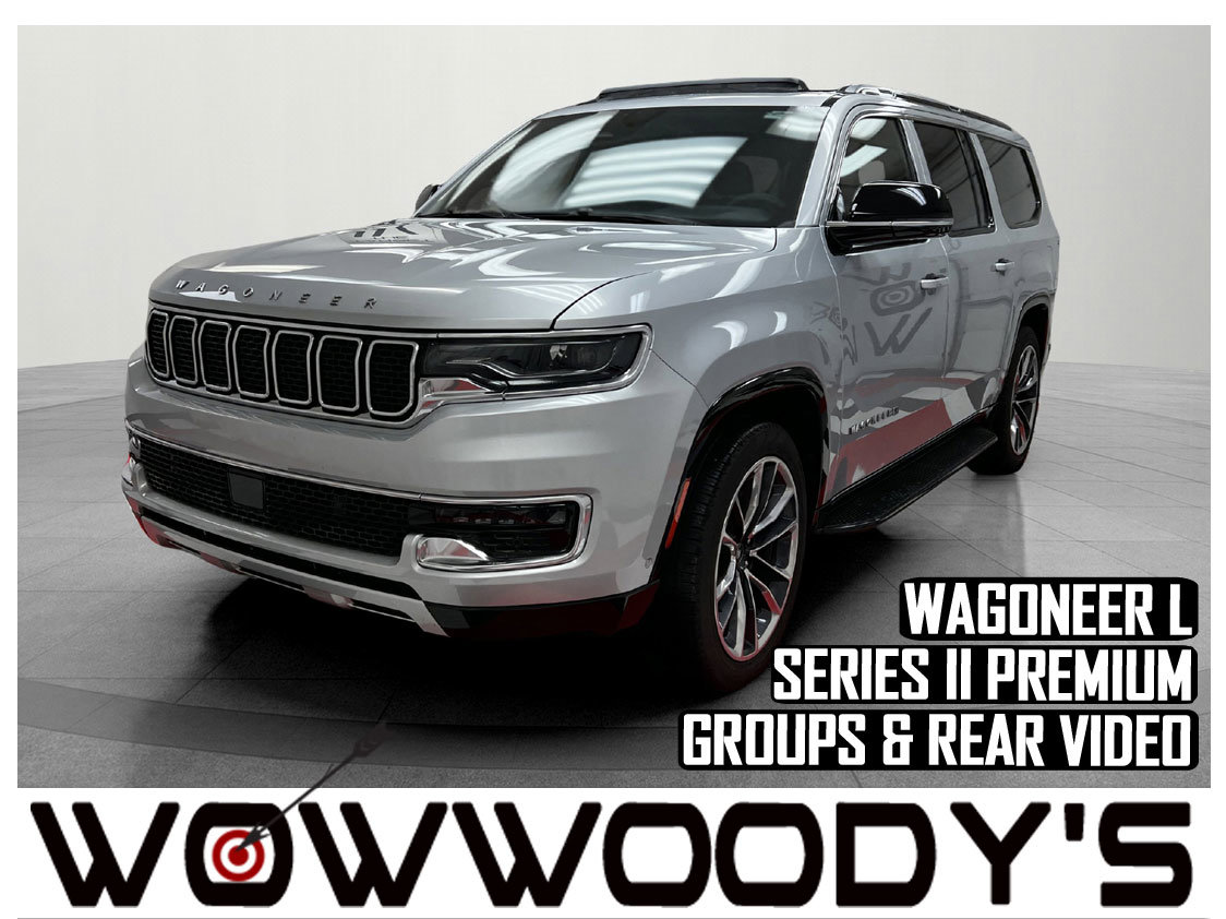 Used 2023 Jeep Wagoneer L Series II 4X4 3.0L I6 Hurricane Twin Turbo Premium Group Rear Seat Entertainment Third Row Seating