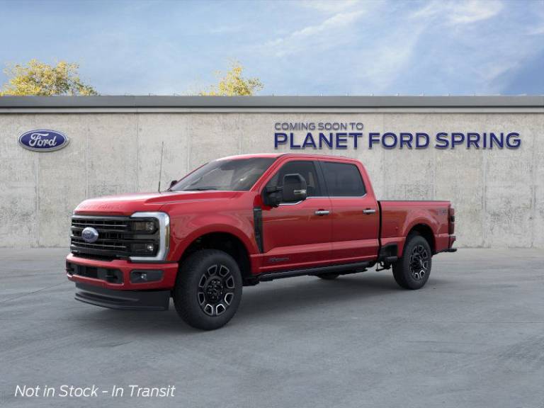 2025 Ford Super Duty F-250 SRW Platinum 4WD Crew Cab Box