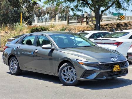 2025 Hyundai Elantra Hybrid Blue