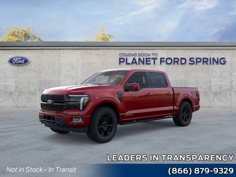 2025 Ford F-150 Platinum 4WD SuperCrew Box