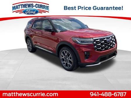 2025 Ford Explorer Platinum