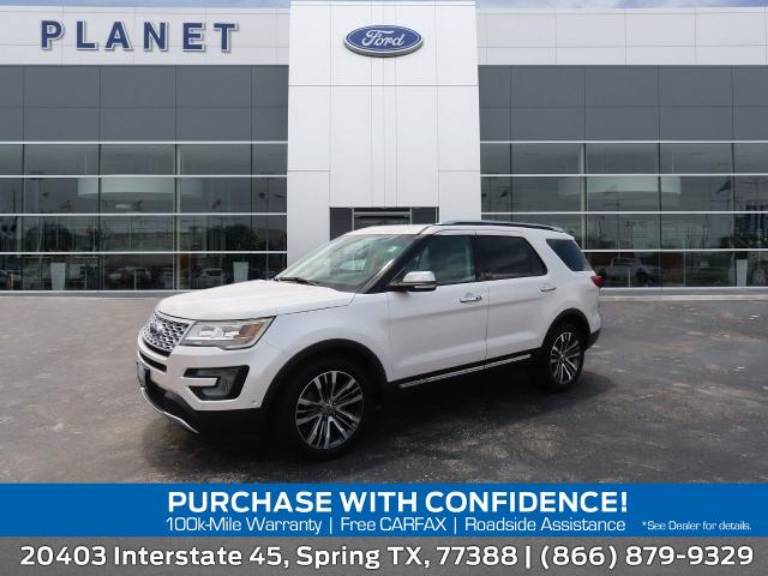 2017 Ford Explorer Platinum 4WD