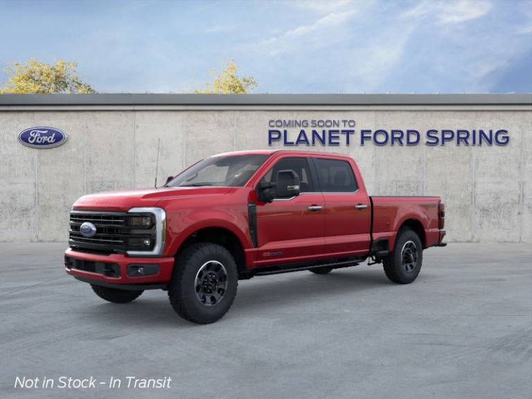 2025 Ford Super Duty F-250 SRW Platinum 4WD Crew Cab Box