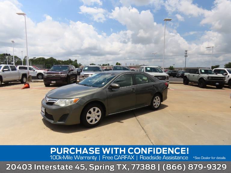 2012 Toyota Camry 4DR Sedan I4 Auto LE