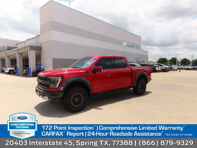 2023 Ford F-150 Raptor 4WD SuperCrew 5.5' Box