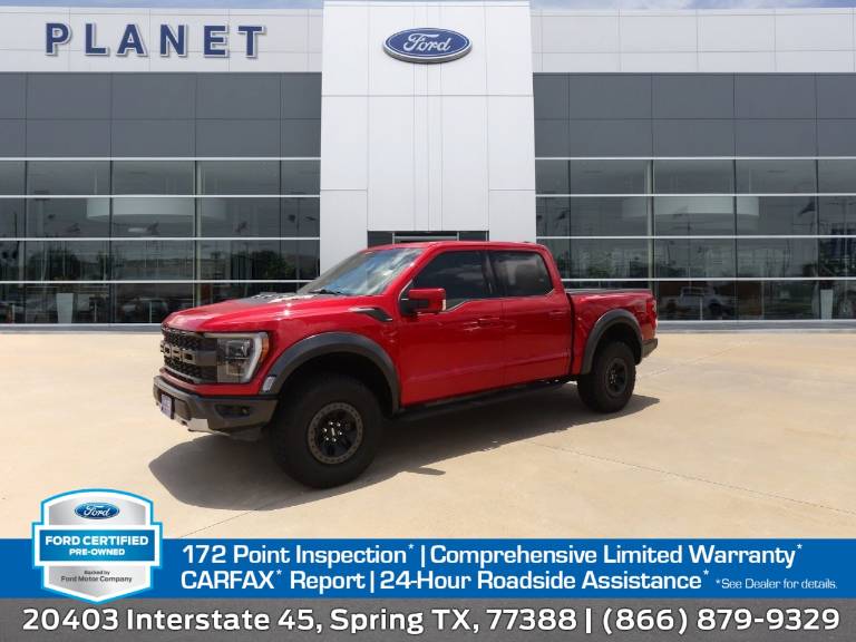 2023 Ford F-150 Raptor 4WD SuperCrew 5.5' Box