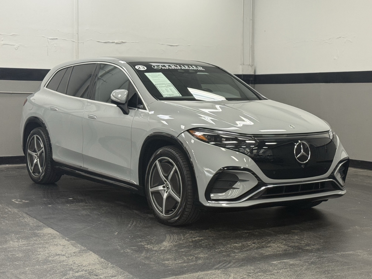 Certified 2023 Mercedes-Benz EQS SUV Base with VIN 4JGDM4EB9PA014227 for sale in West Covina, CA