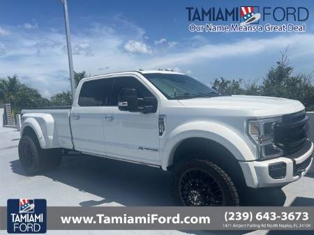 2022 Ford F-450SD Platinum